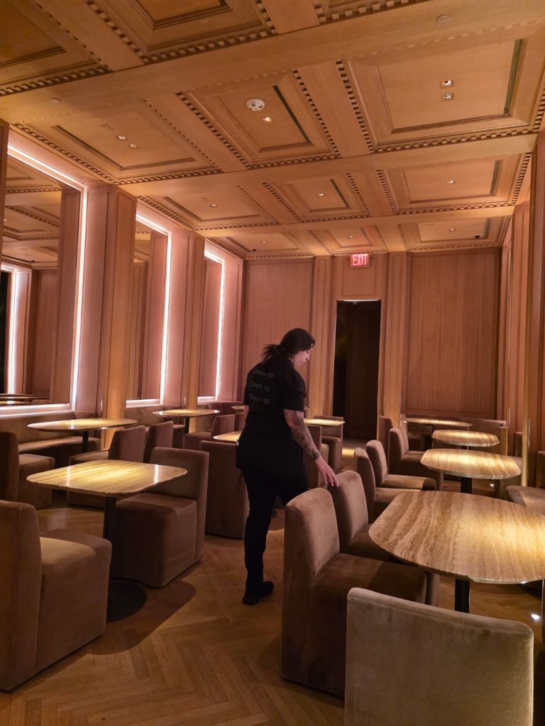 RH Restaurant in NYC - Wood Floor & Upholstery Cleaning Project 5 RH Rooftop Restaurant